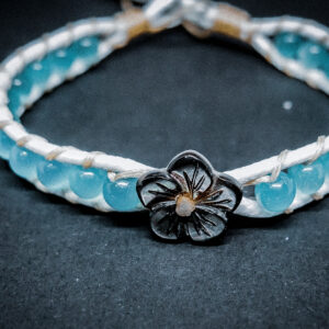 Armband | persische Jade-Perlen | Blume